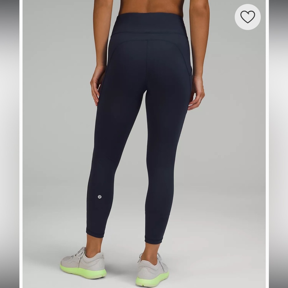 Dark Green Lululemon | Invigorate High Rise Tight 25” in green